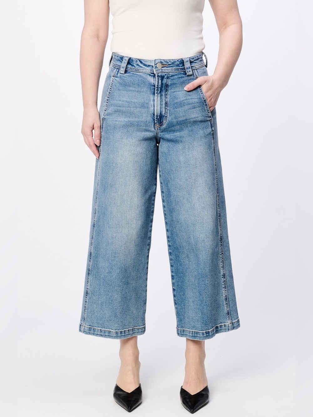 Dear John Audrey Wide Leg Jeans